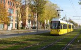 Tw 1516 auf der M17 (Gro-Berliner-Damm 30.10.2021).