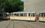 Betriebshof Seebener Straße, seit 1996 Straßenbahnmuseum Halle, 2006