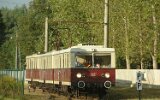 Zug der Buckower Kleinbahn, Hegermühle Güterstrecke 2005