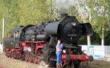 52 8177 der Dampflokfreunde Berlin (Hegermühle Güterstrecke 2005)