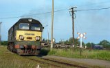 PKP ST44 -2029 im Einsatz in Jankowo am 16.06.1999 am TP Drawsko Pomorskie fr den Rcktransport des 2.Royal Regiment of Fusilires der Rheinarmee nach Deutschland.