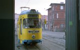 Tw 73 als Fahrschulwagen, Betriebshof am 11. M�rz 1998