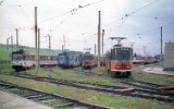 Depou tramvaie CTP (Straßenbahndepot) 1998