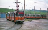 Depou tramvaie CTP (Straßenbahndepot) 1998