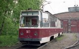 Archangelsk war der nrdlichste Strassenbahnbetrieb der Welt (18.06.1994).
