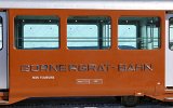 Die meterspurige Gornergratbahn wurde 1898 erffnet (13.02.2010)