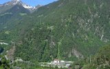 Die Chrstelenbachbrcke in Amsteg am 10.06.2016