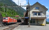 Bahnhof Wassen am 06.07.2016