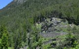 Die obere Meienreussbrcke und der Leggisteintunnel von oben am 10.06.2016