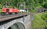 Obere Wattinger Reussbrcke und Rohrbachtunnel am 06.07.2016