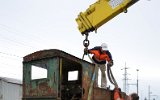 Einachsen der Deutz/Stadler-Akkulok am 12.03.2016 in Otelfingen