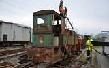 Einachsen der Deutz/Stadler-Akkulok am 12.03.2016 in Otelfingen