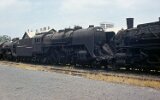 Loksammlung für ein Eisenbahnmuseum am Keleti pályaudvar 1974