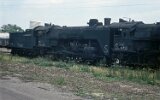 Loksammlung für ein Eisenbahnmuseum am Keleti pályaudvar 1974